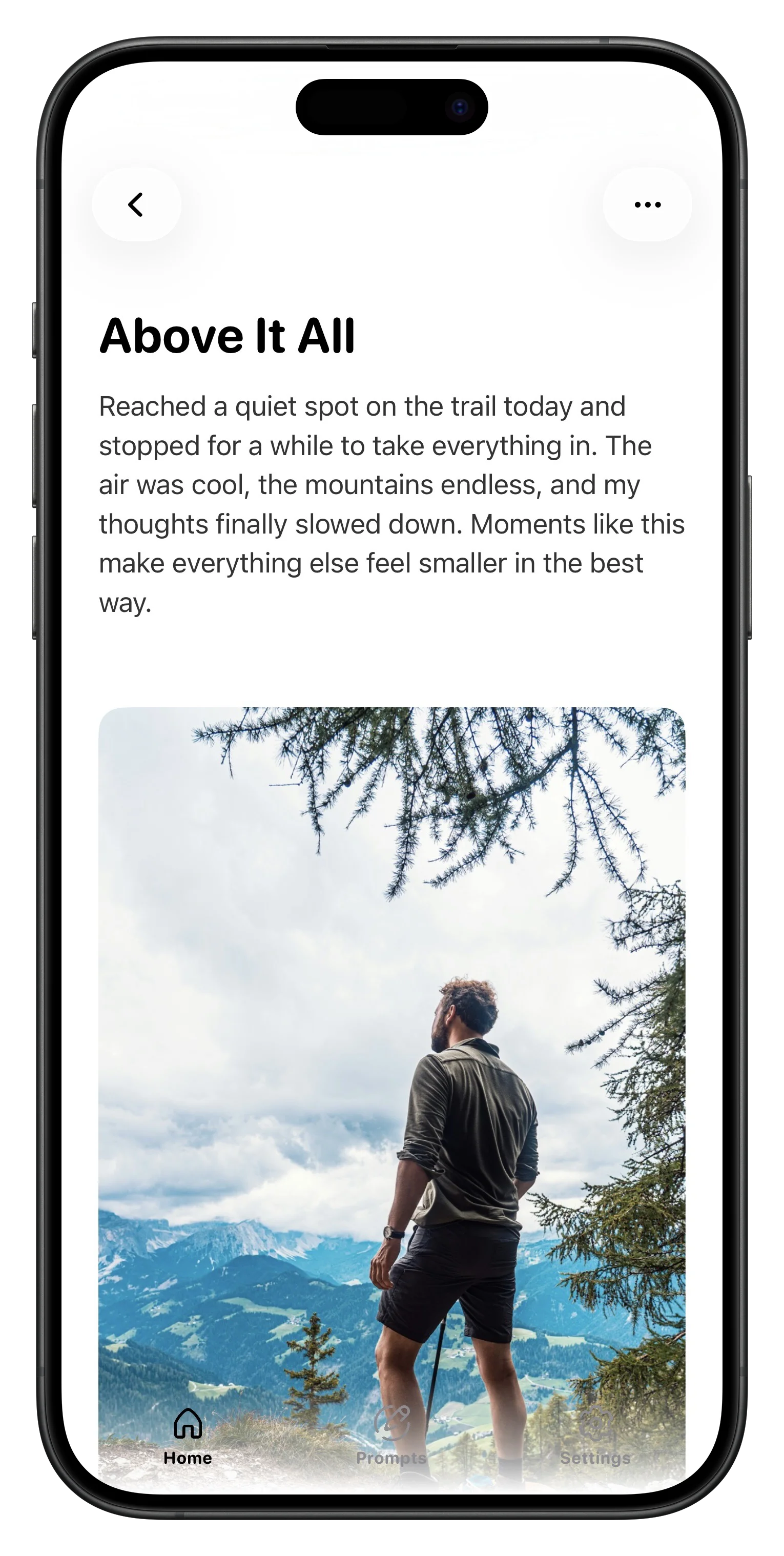Expressive App Screenshot